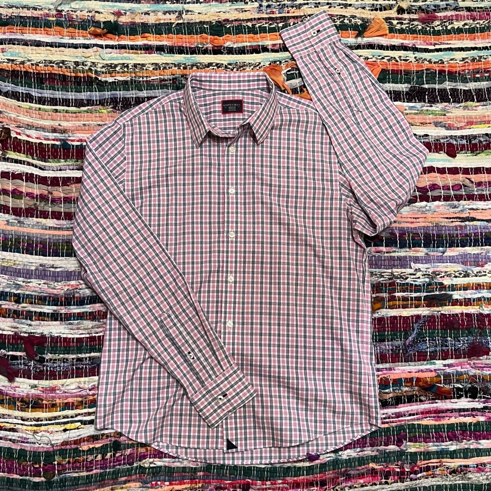 UNTUCKit Men’s Long Sleeve Wrinkle Free Shirt